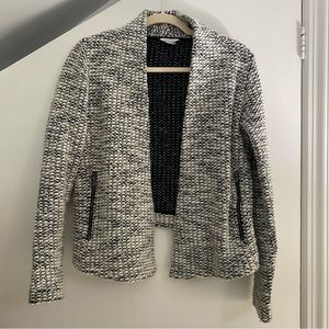 Club Monaco Grey Size S Boucle Blazer Jacket